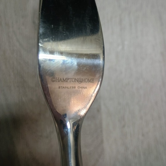 Hampton Silversmiths Stainless Flatware Carving Set In Box Knife Fork - Picture 4 of 6